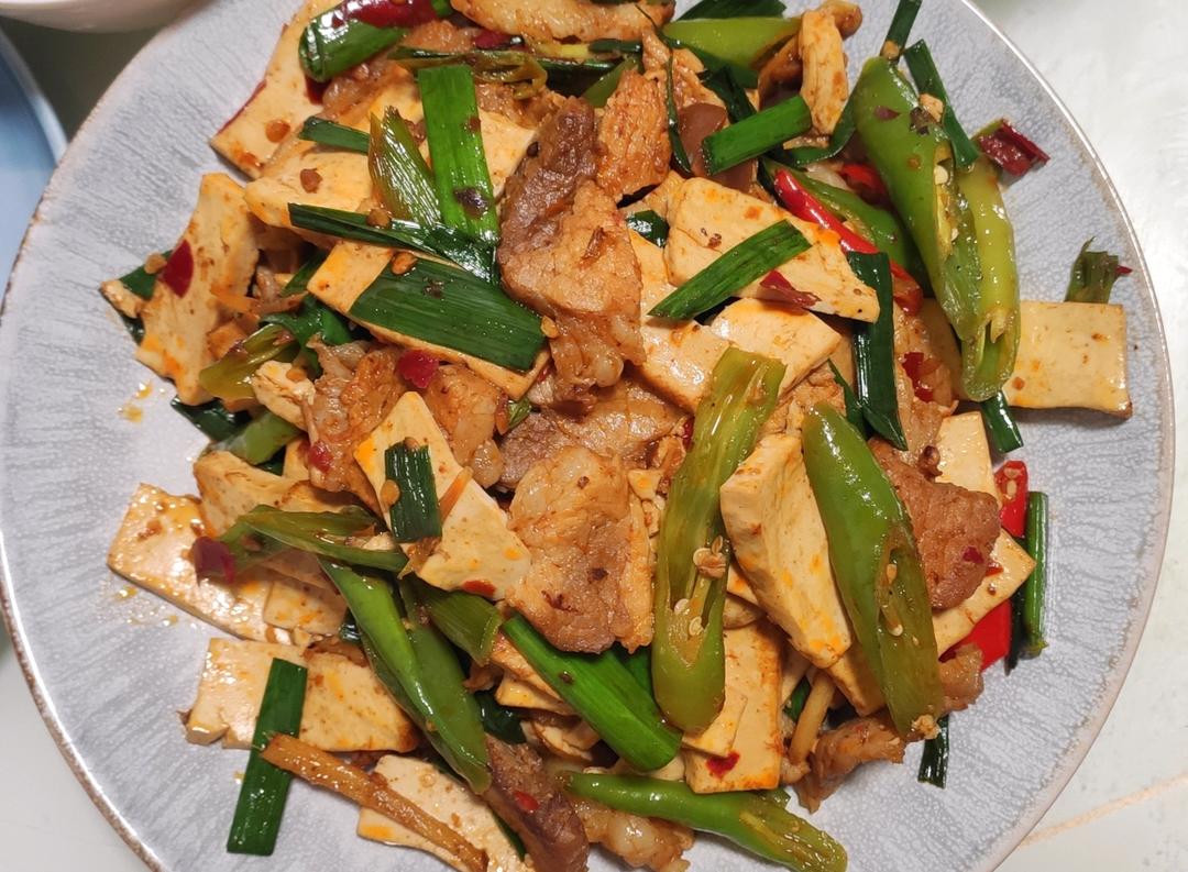 香干回锅肉