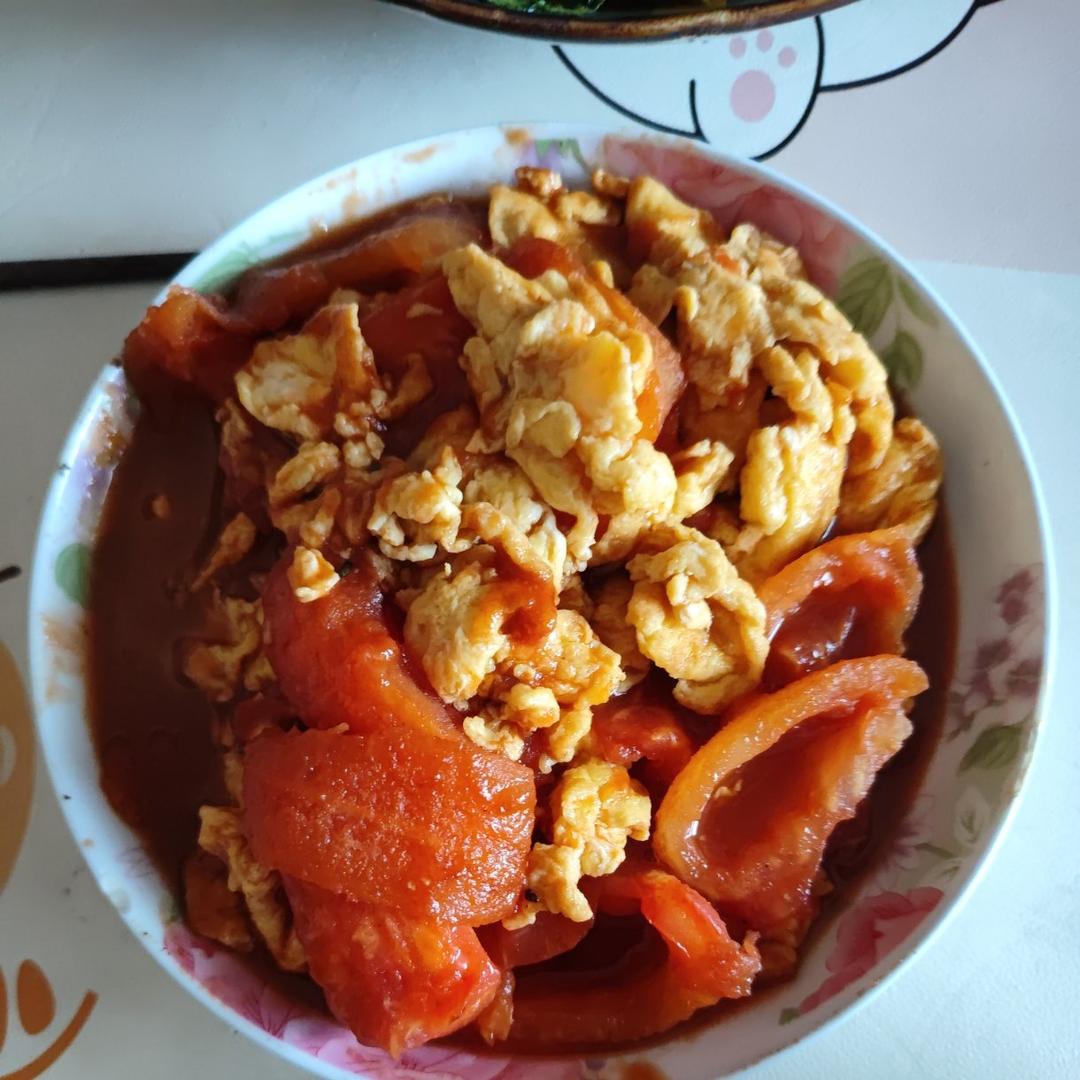 ㊙️一人食|饭店风味番茄炒蛋做法揭秘