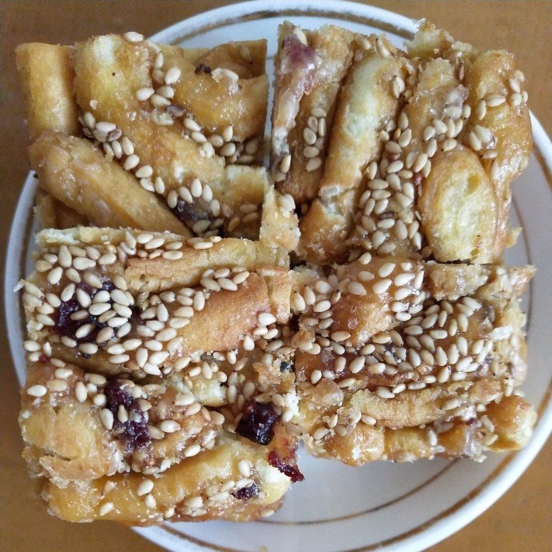 松软的鸡蛋沙琪玛