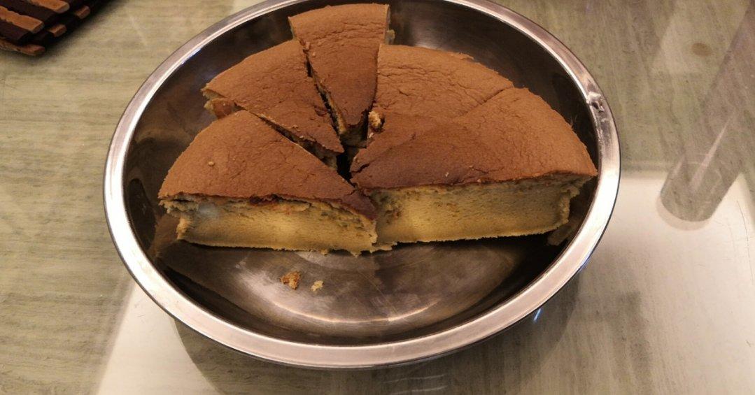 8寸抹茶戚风蛋糕
