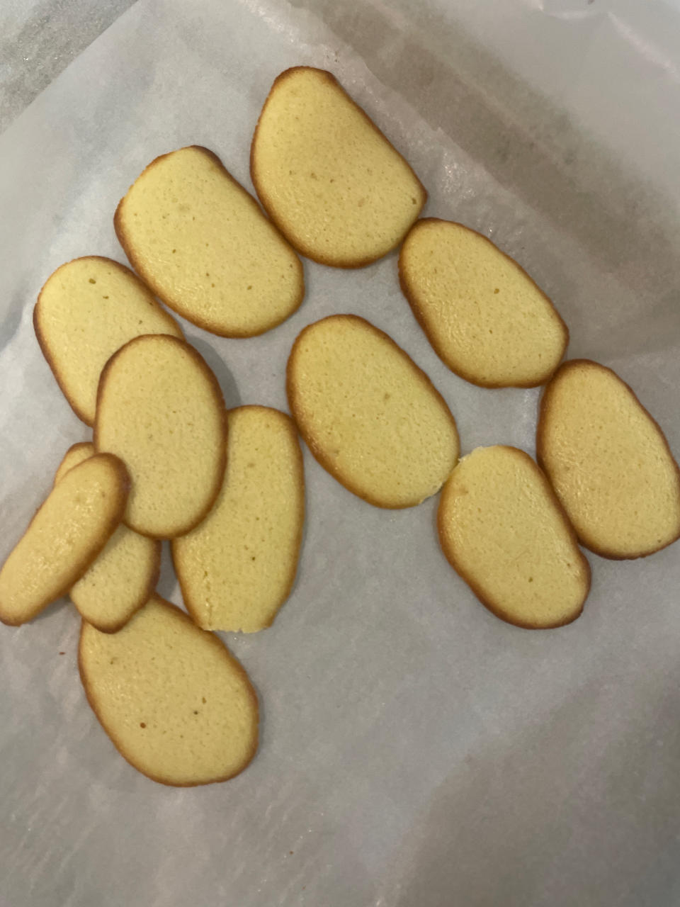香脆法式经典猫舌头饼干|简单快手|消耗蛋白