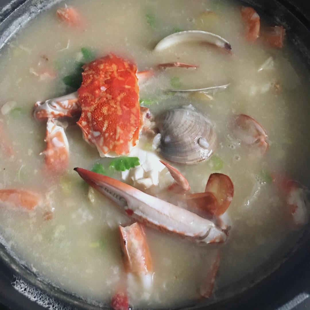堂妈教你做潮汕海鲜粥