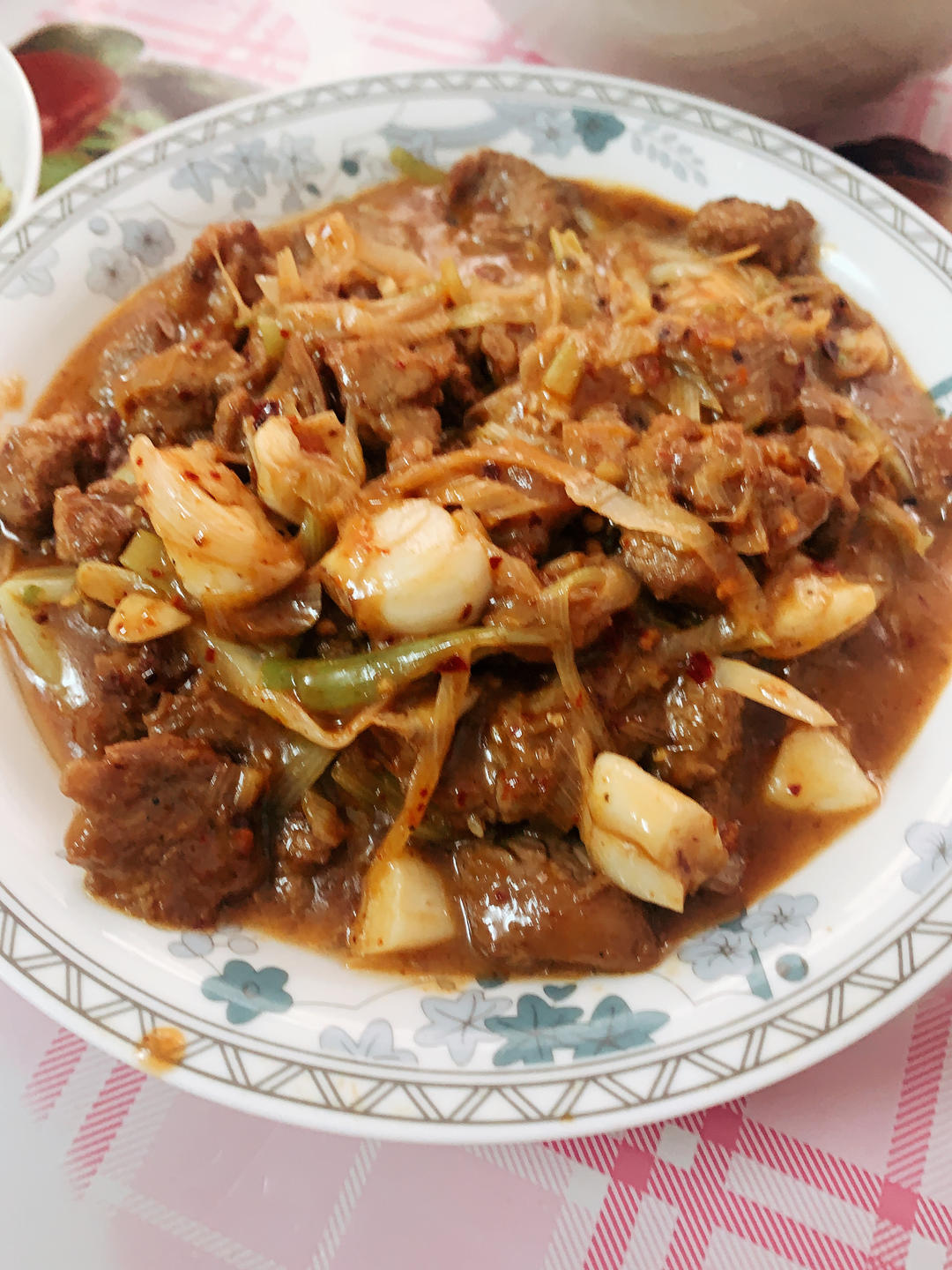 【嗷呜】老北京葱爆羊肉