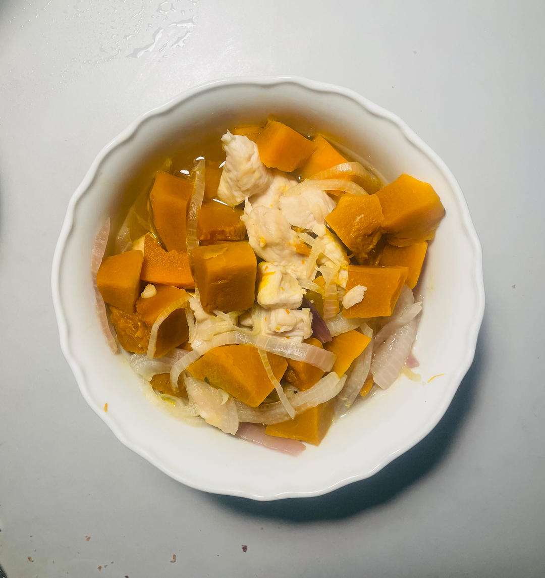 【健康三餐】孜然南瓜蒸鸡胸