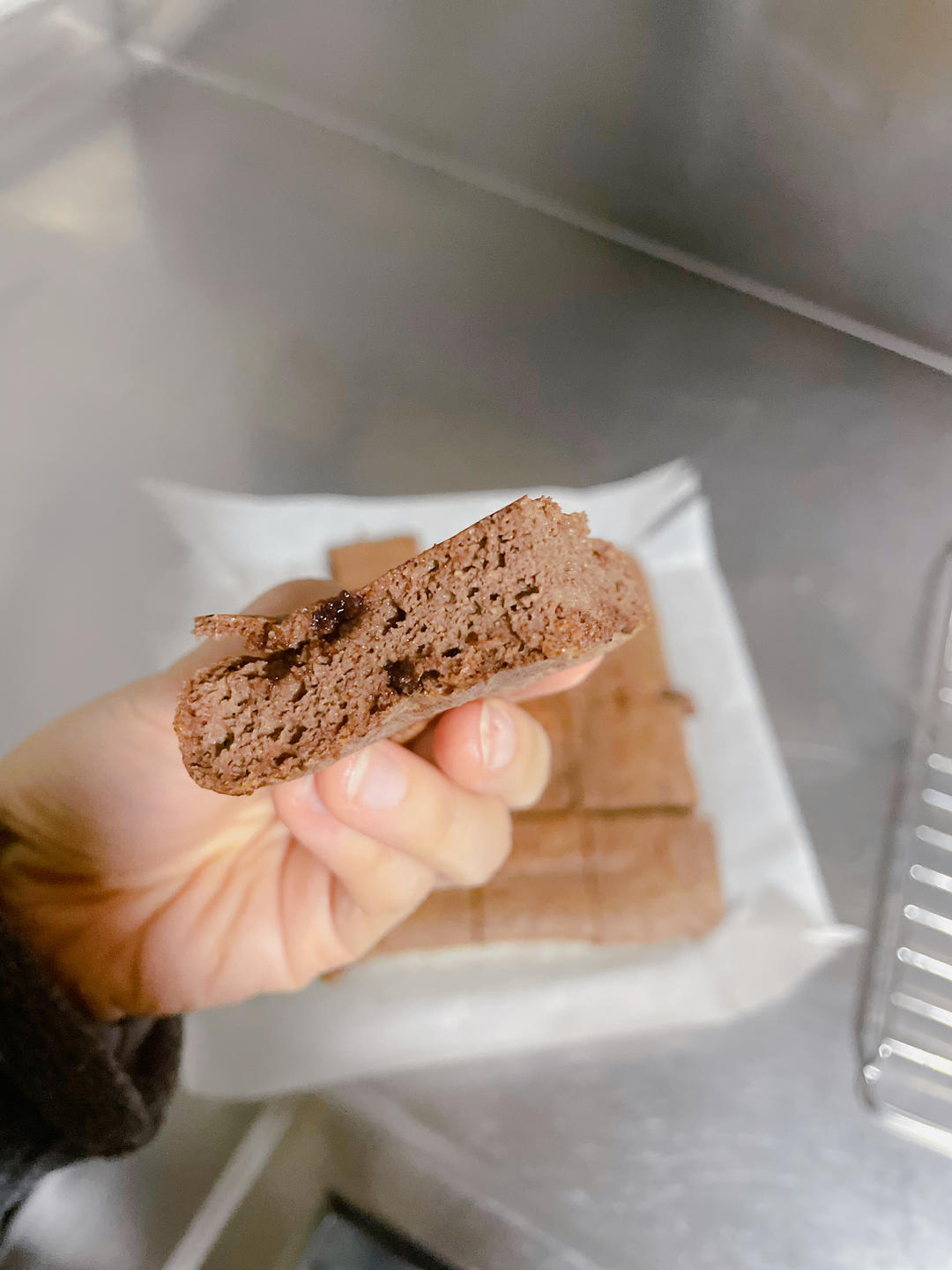 椰子粉黑巧克力蛋糕