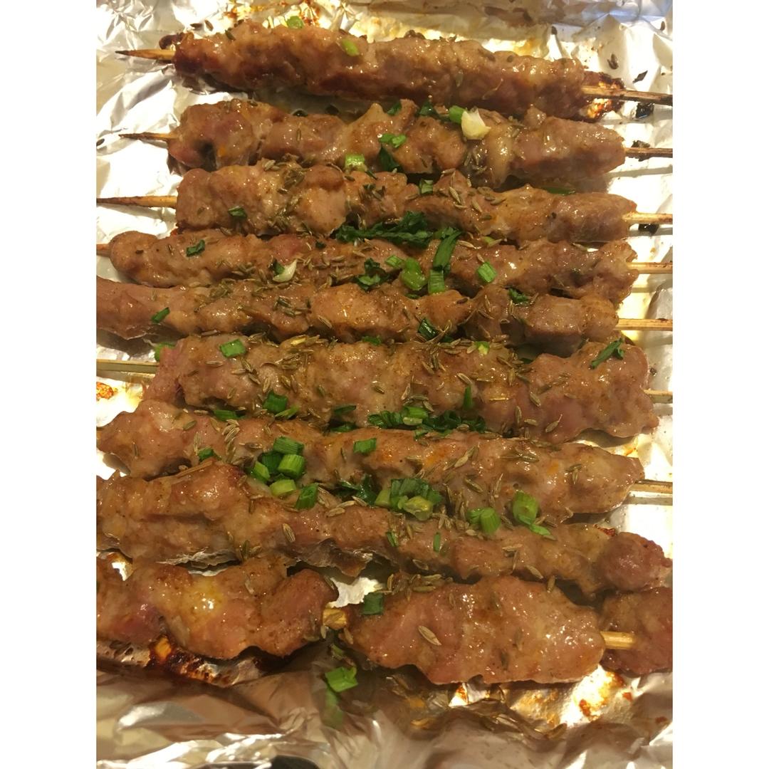 烤箱肉串