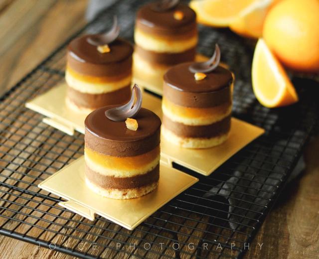 #拼颜值 也拼实力# Sunset Choco-橙子巧克力慕斯蛋糕的做法