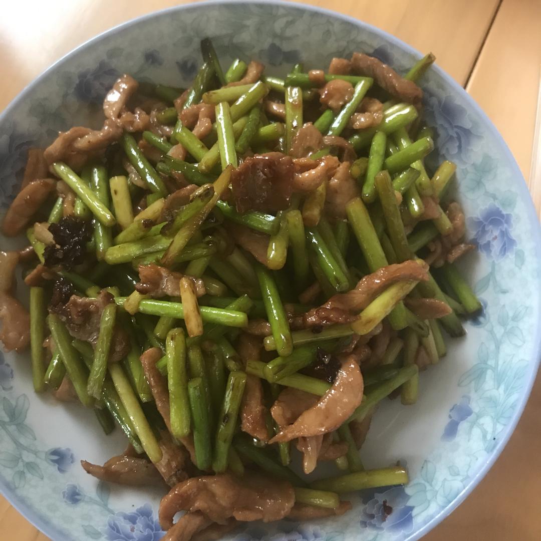 蒜薹炒肉