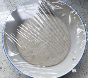 100％全麦无油口袋饼（pita皮塔空心面包）的做法 步骤5