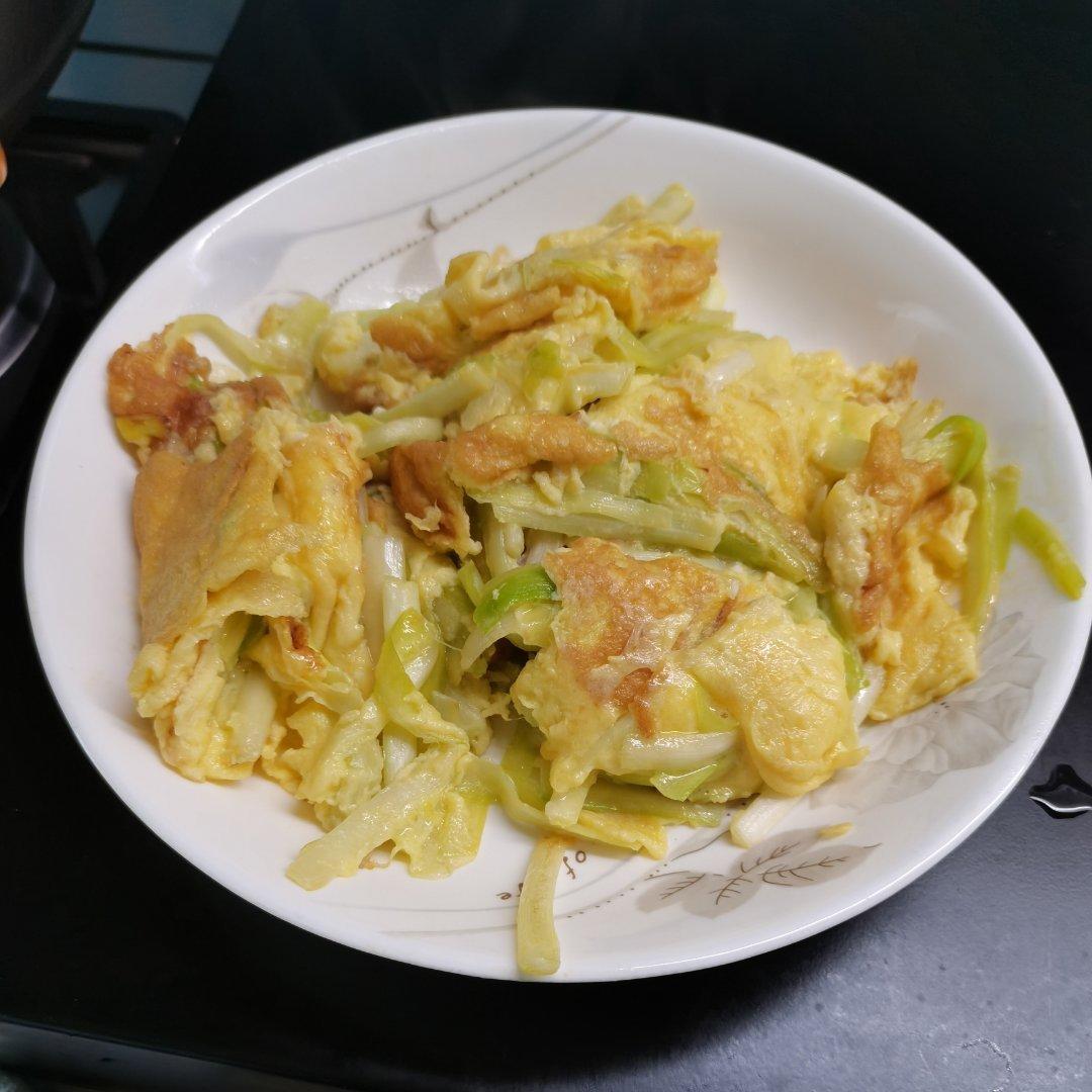 韭黄炒蛋