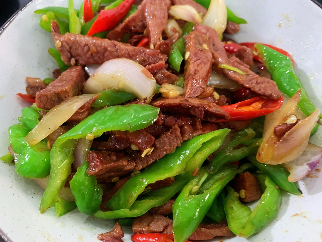 辣椒炒牛肉