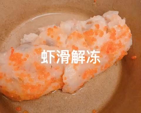 虾滑煎饼的做法