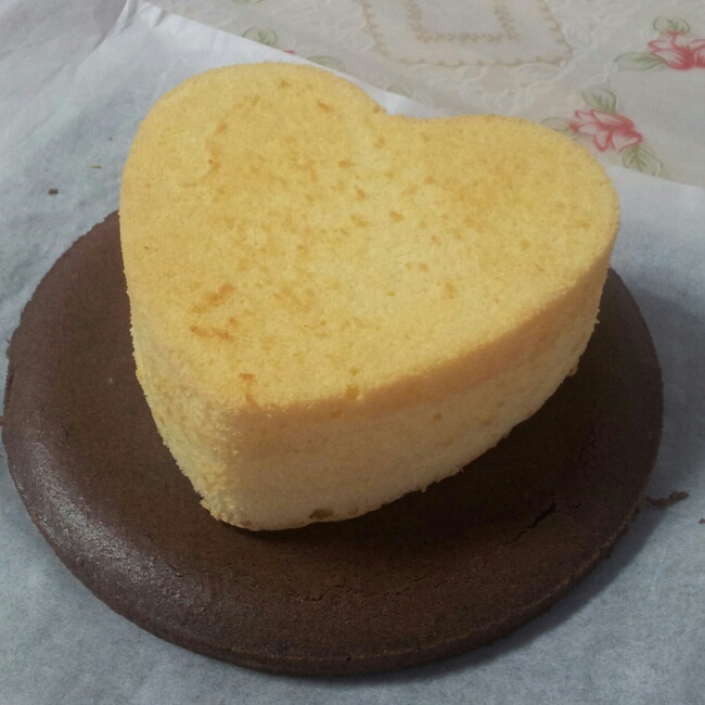 心形戚风蛋糕