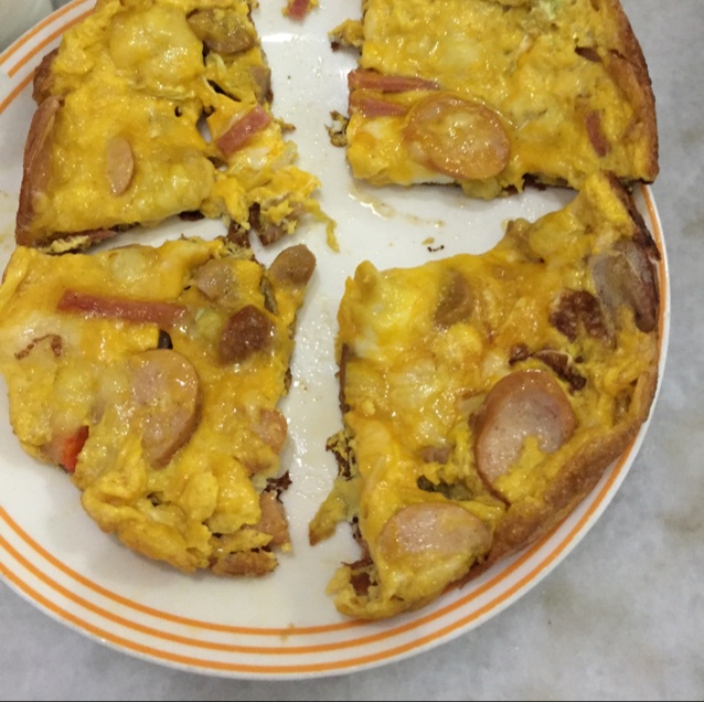 Omelet Pizza （蛋饼匹萨）