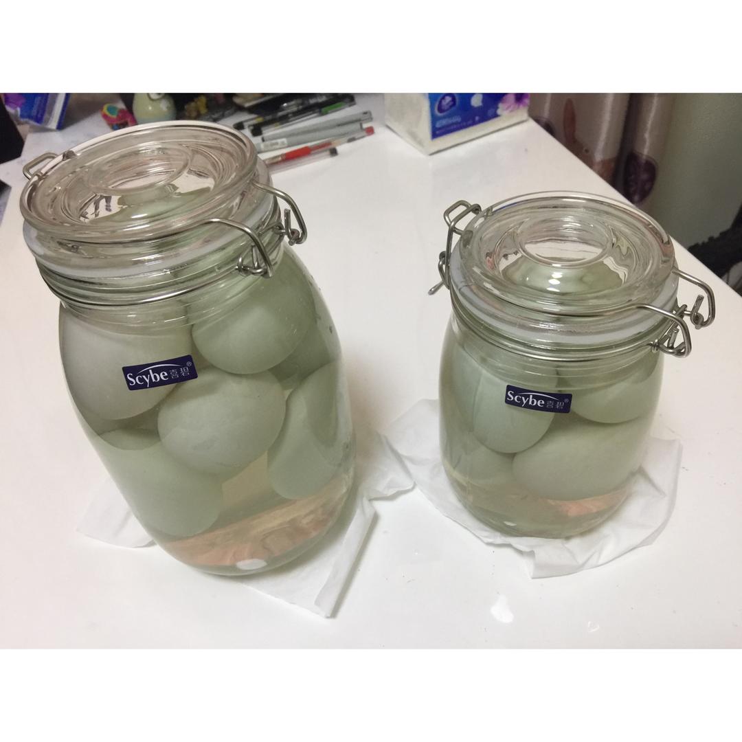 自制流油的咸鸭蛋