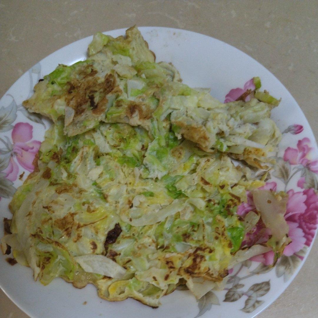 包菜蛋饼