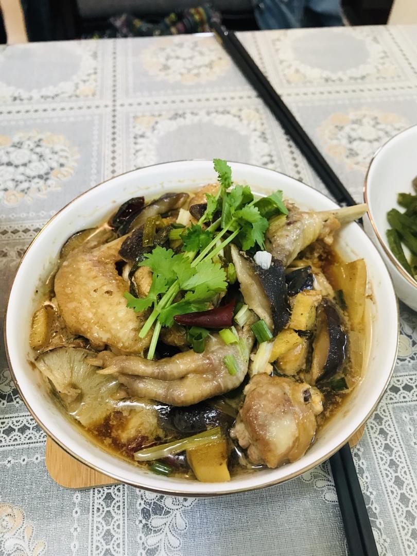 香菇蒸滑鸡