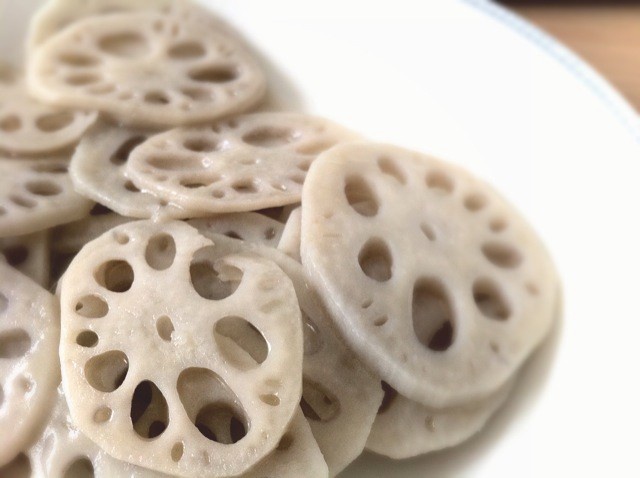 清炒藕片