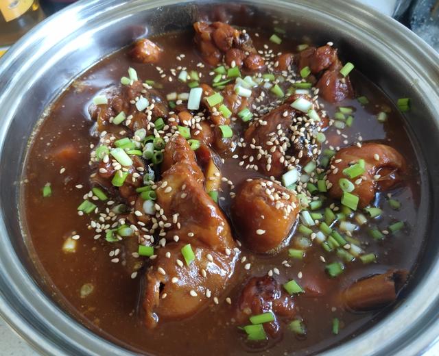 火锅鸡酱香味的做法