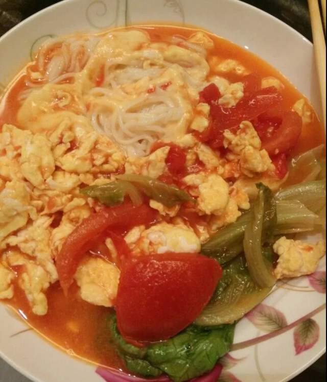 超级入味好吃的番茄鸡蛋面