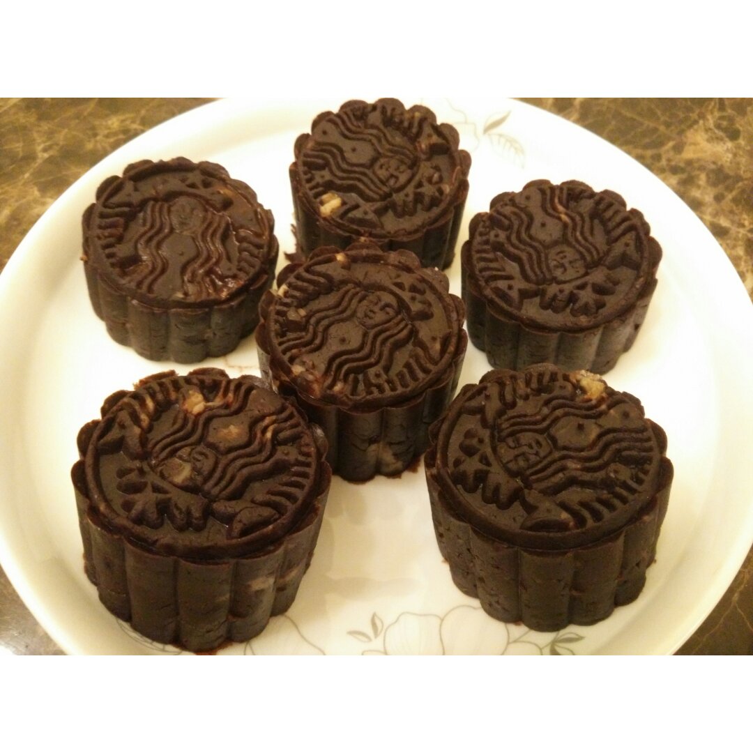 摩卡咖啡月饼(免烤)