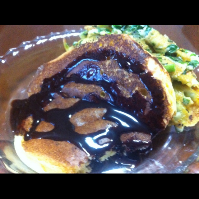 奶香玉米饼
