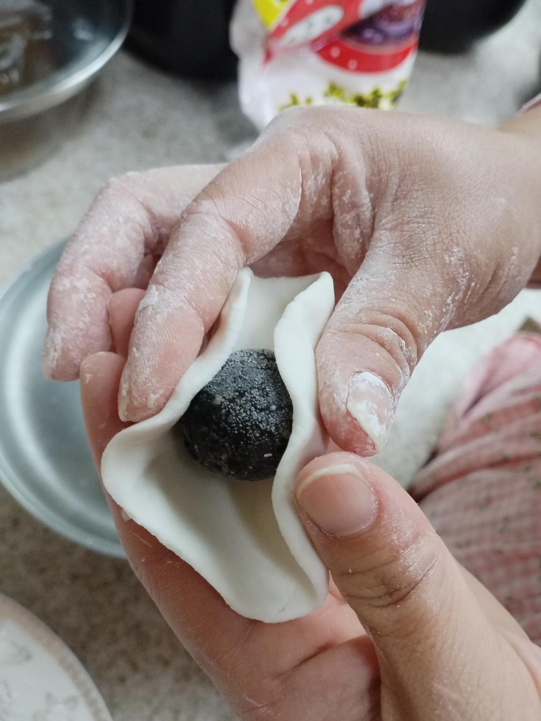 黑芝麻汤圆