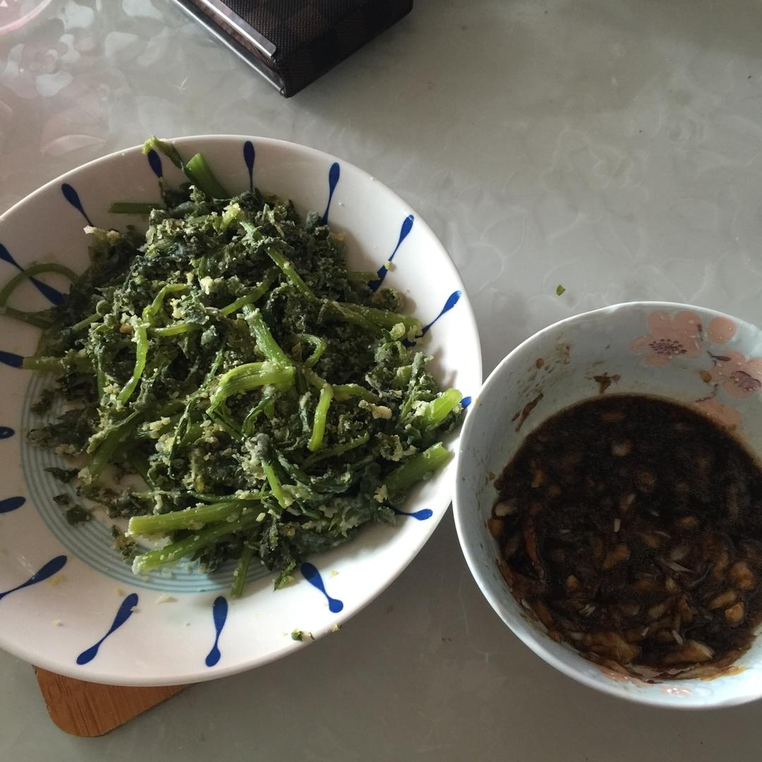 堂妈小厨—蒸茼蒿