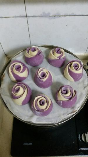 紫薯玫瑰花馒头的做法 步骤32