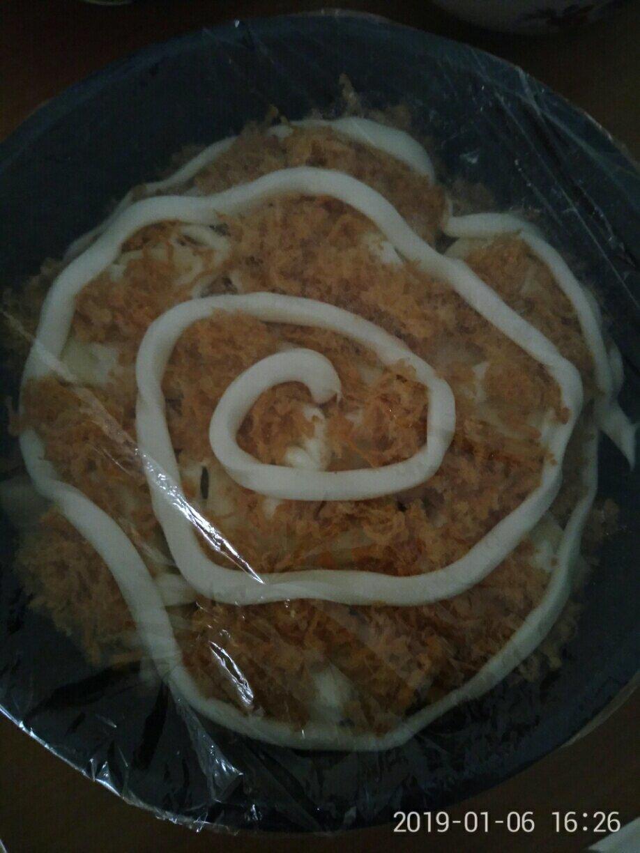 肉松手撕面包—超软会爆浆的面包哟