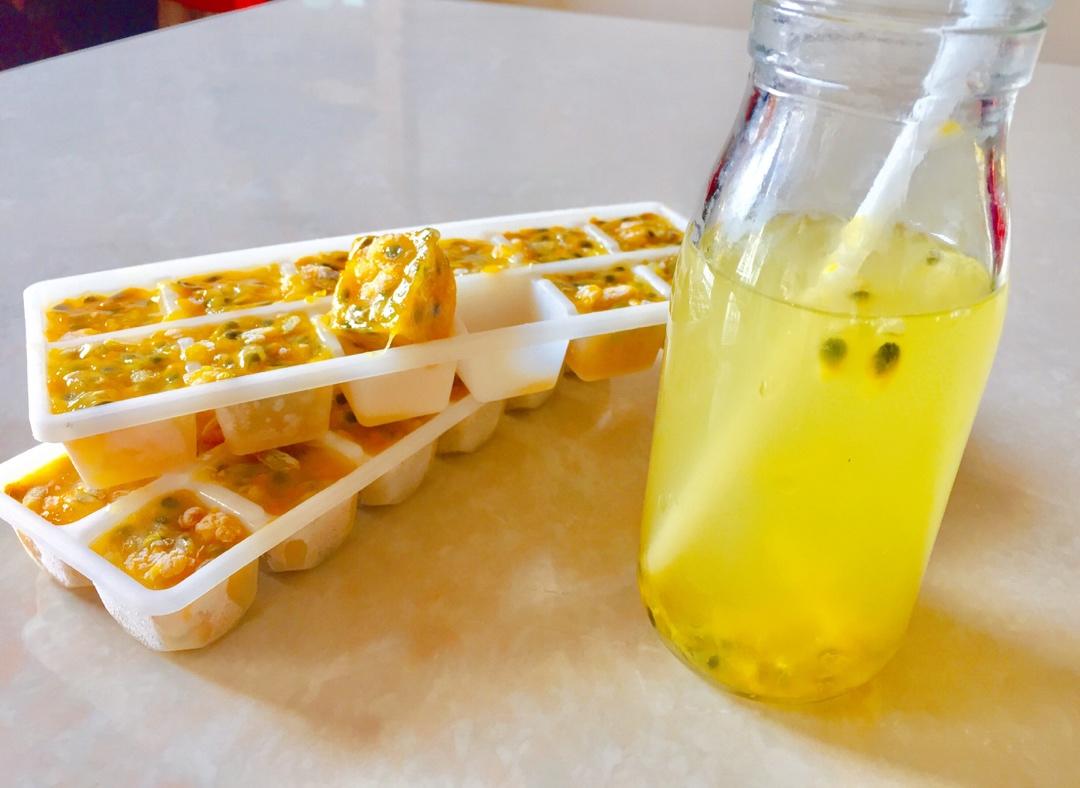 水晶百香果（百香果冰格保存）