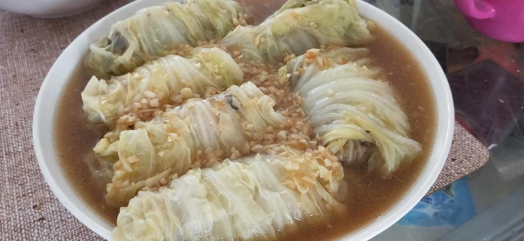 肉酿白菜卷