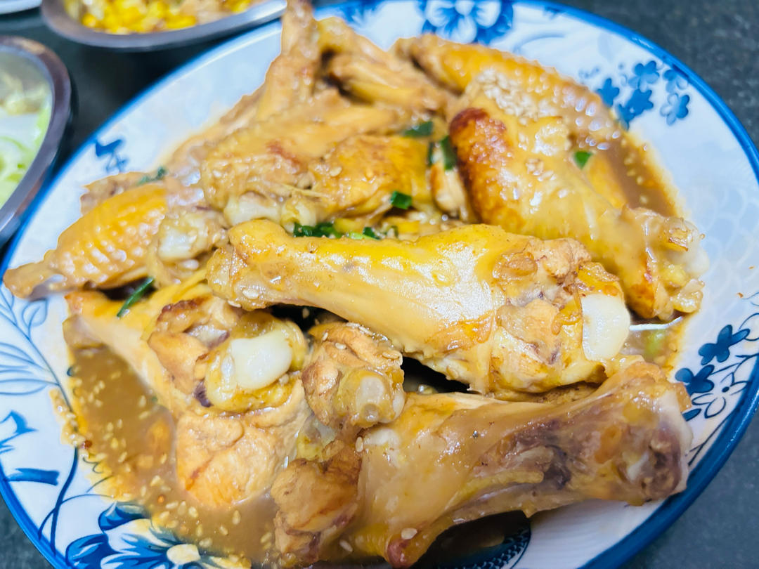 可乐鸡翅（姜丝都好吃）