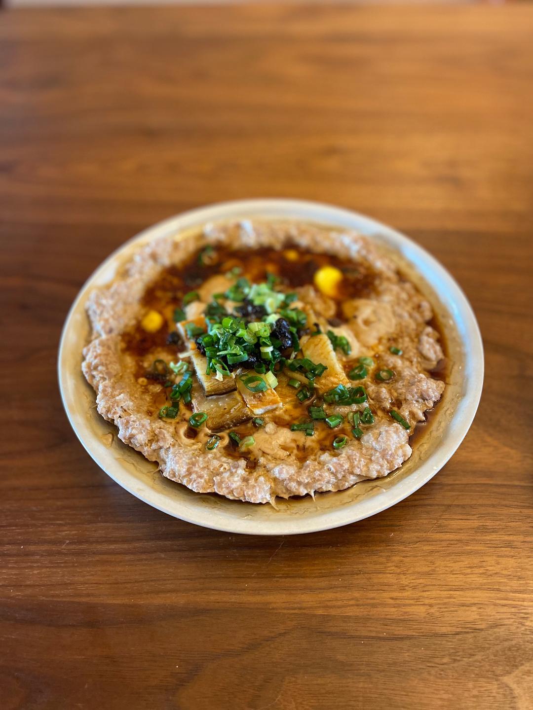 鲜美又下饭的鳗鲞蒸肉饼