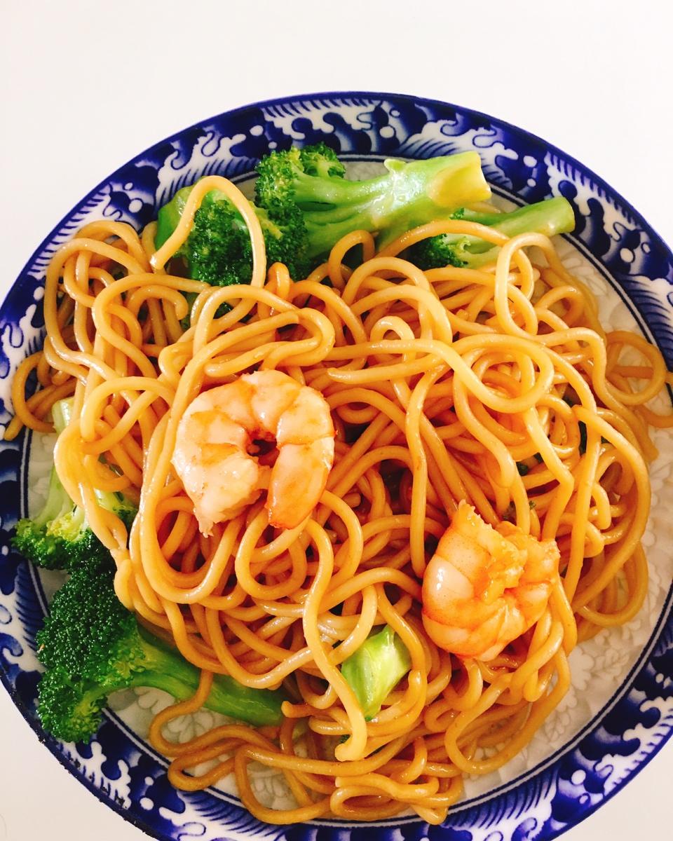 减脂|美味又低脂的虾油虾仁意大利面