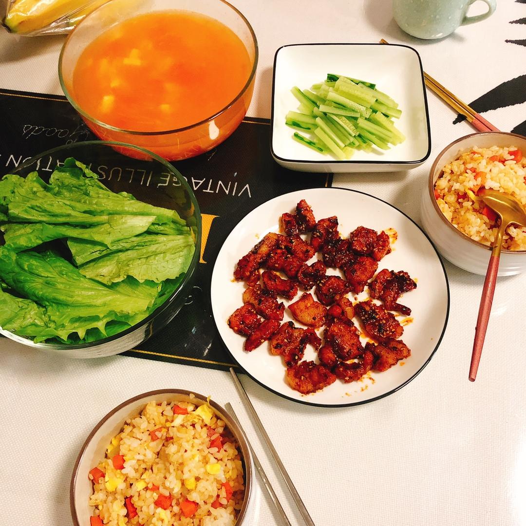 韩式烤五花肉(平底锅版)