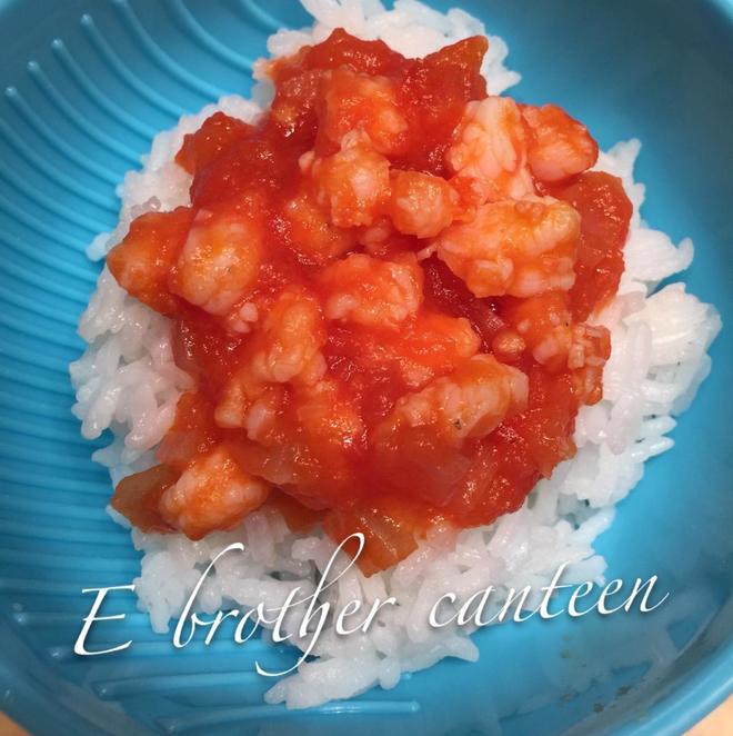 儿童餐—番茄虾仁的做法