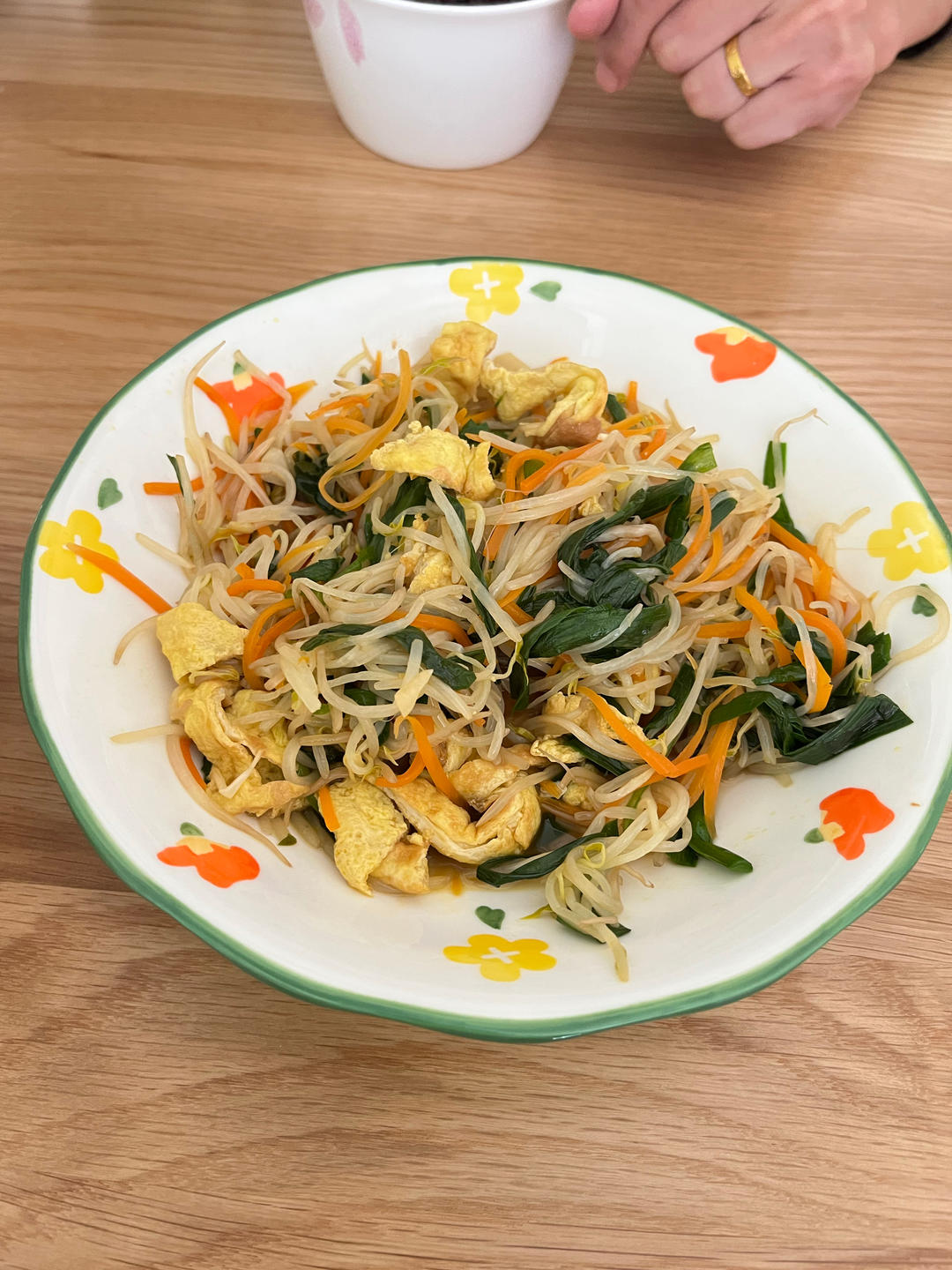 炒豆芽