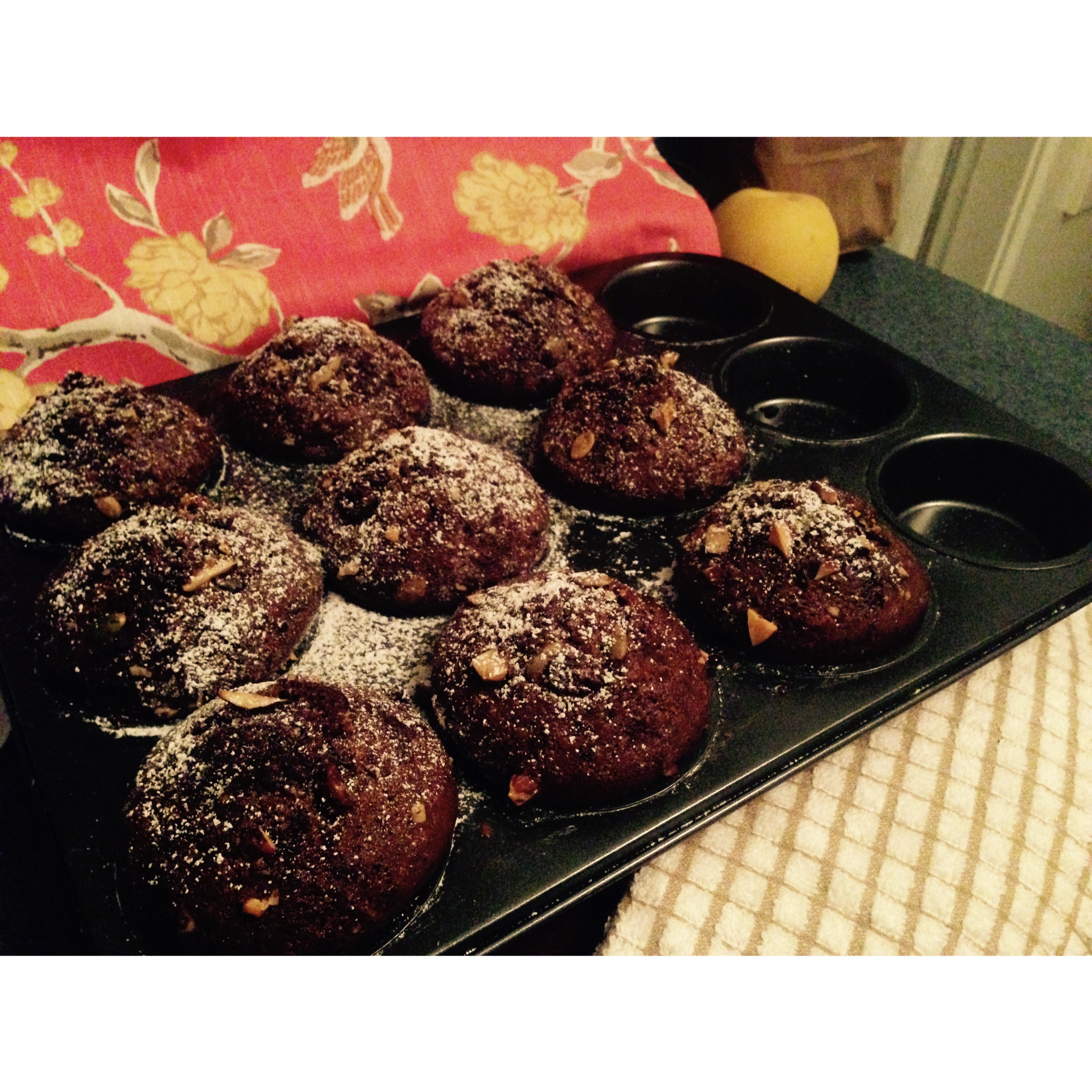 浓情巧克力摩卡马芬<Chocolate Espresso Muffins>