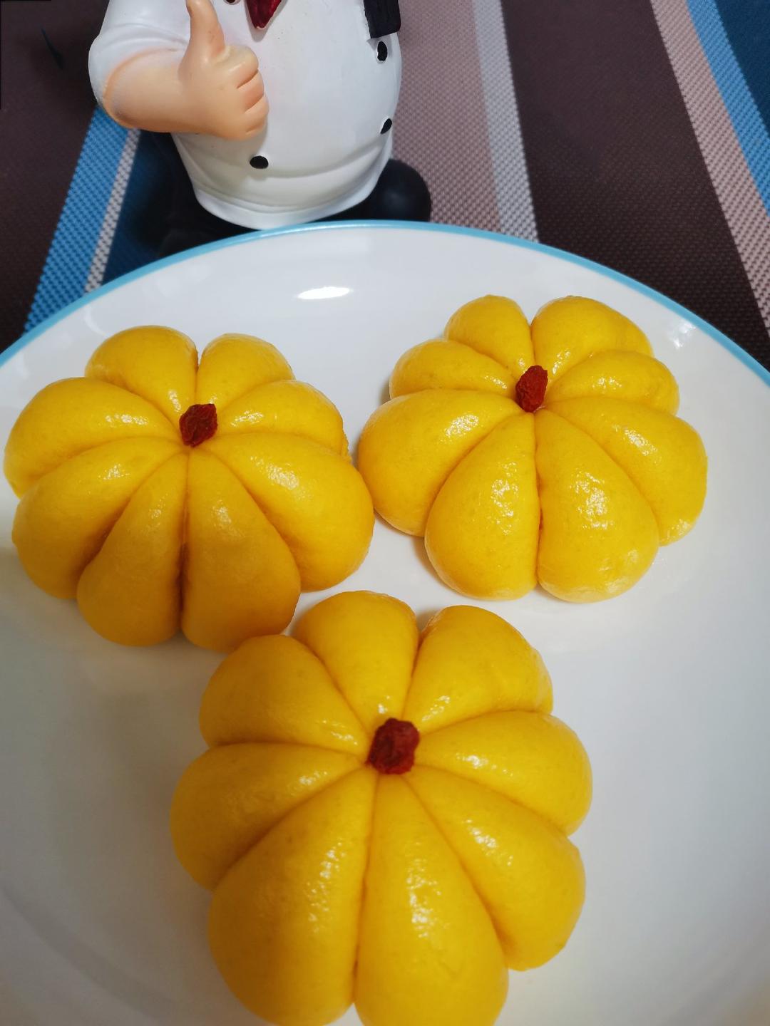 💯一根棉线就能搞定的♨️南瓜馒头｜详细制作手法视频教程