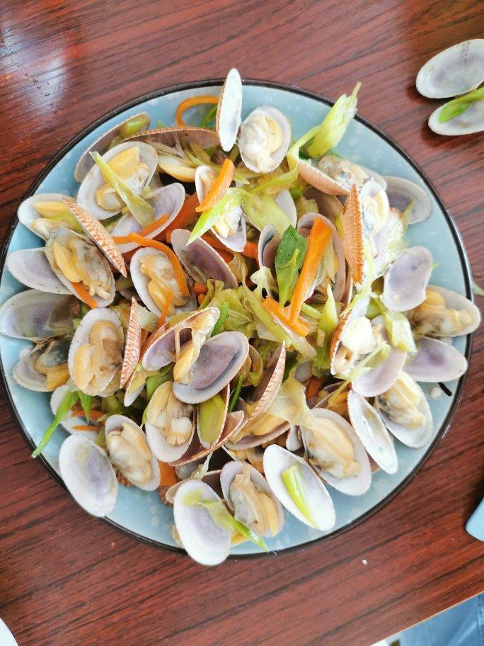 爆炒花蛤