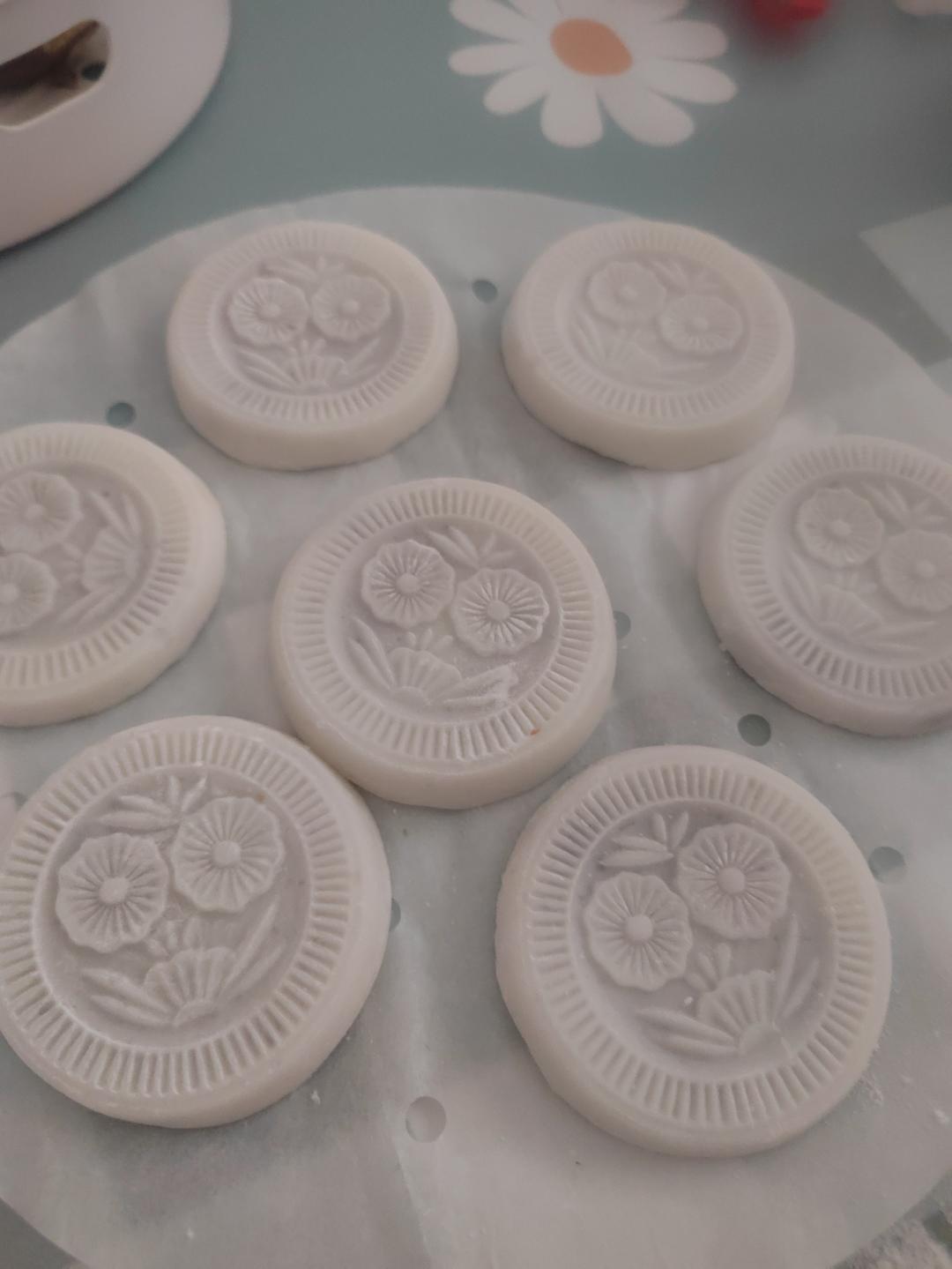 广东经典点心-豆沙水晶饼
