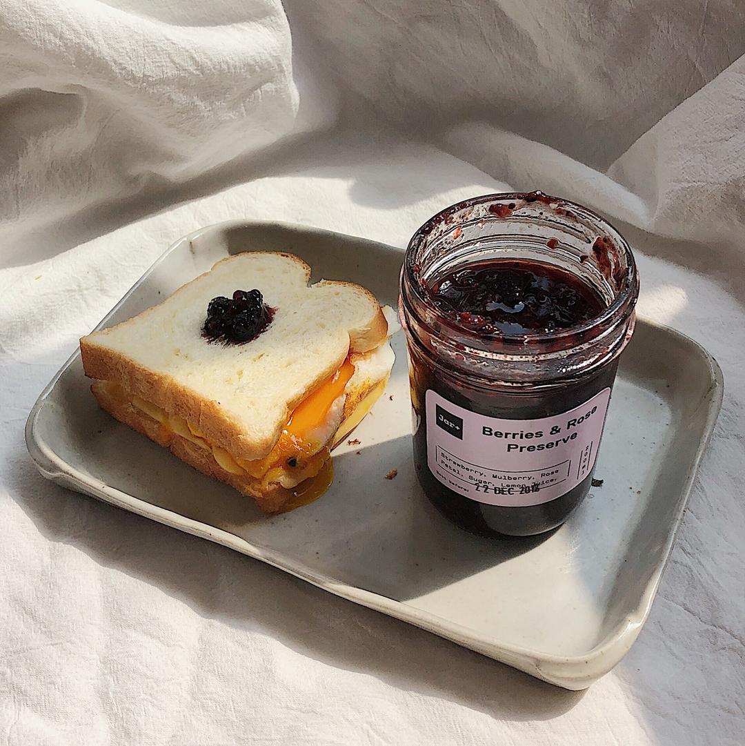 吐司鸡蛋芝士三明治！新做法！❤️