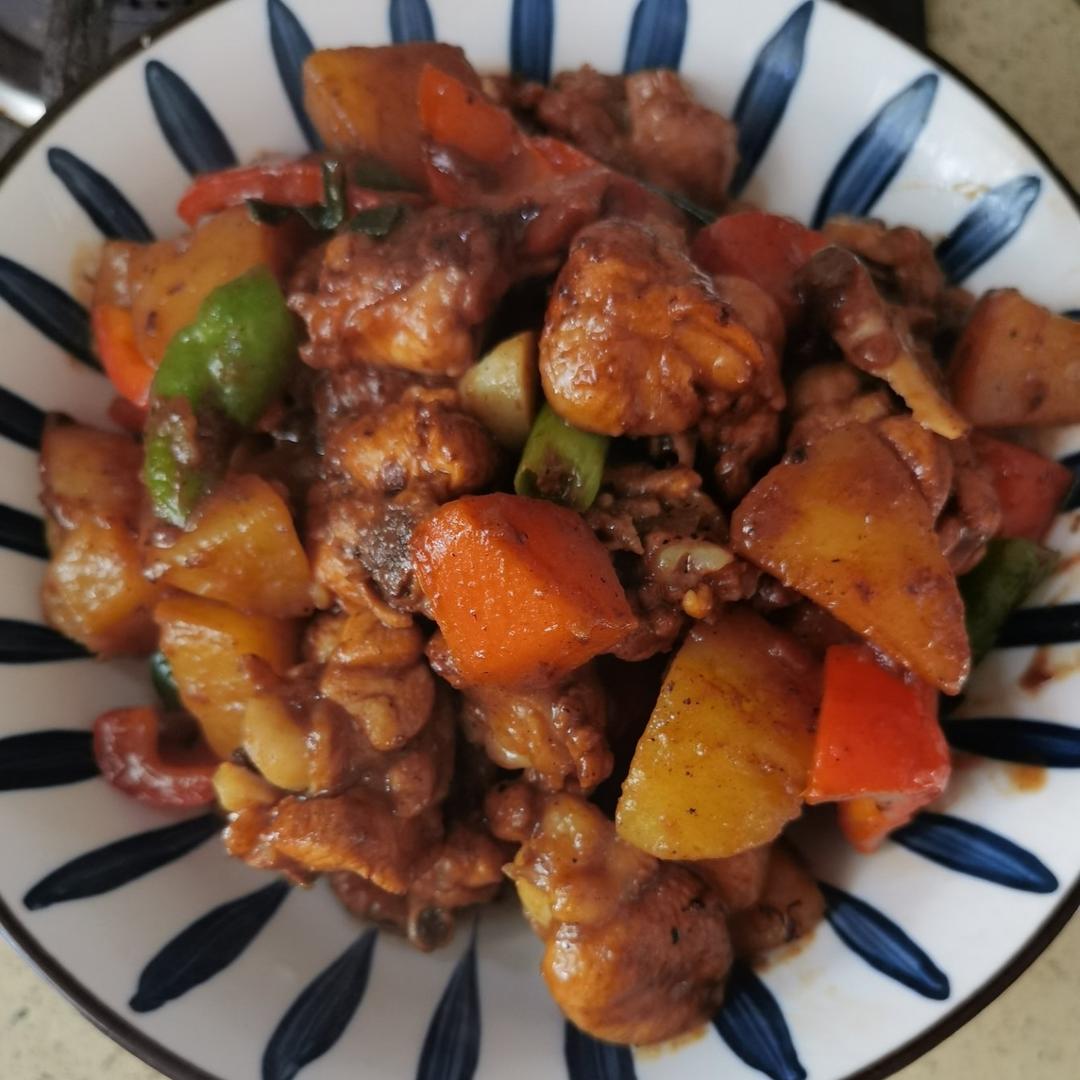 鸡翅根烧土豆好吃到爆