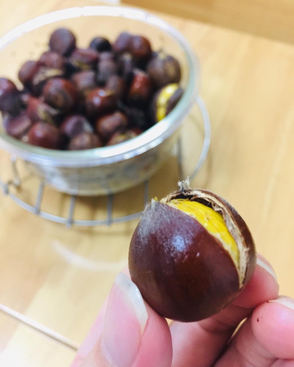 糖炒栗子微波炉版