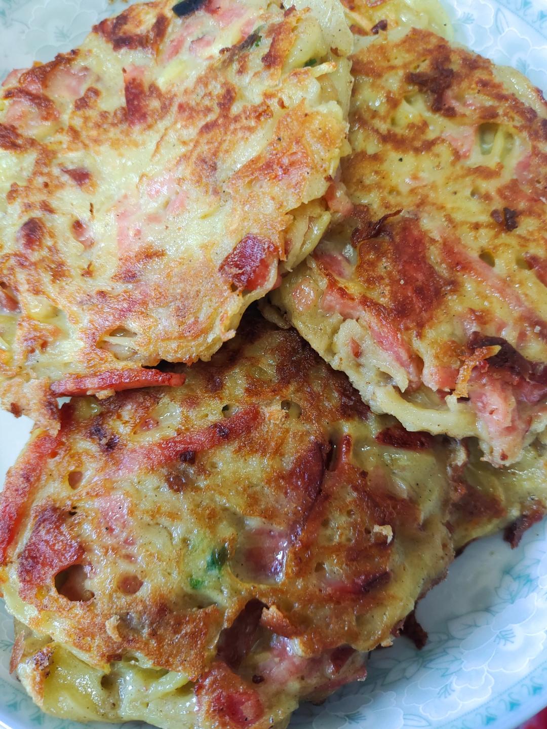 土豆饼(土豆胡萝卜丝饼)
