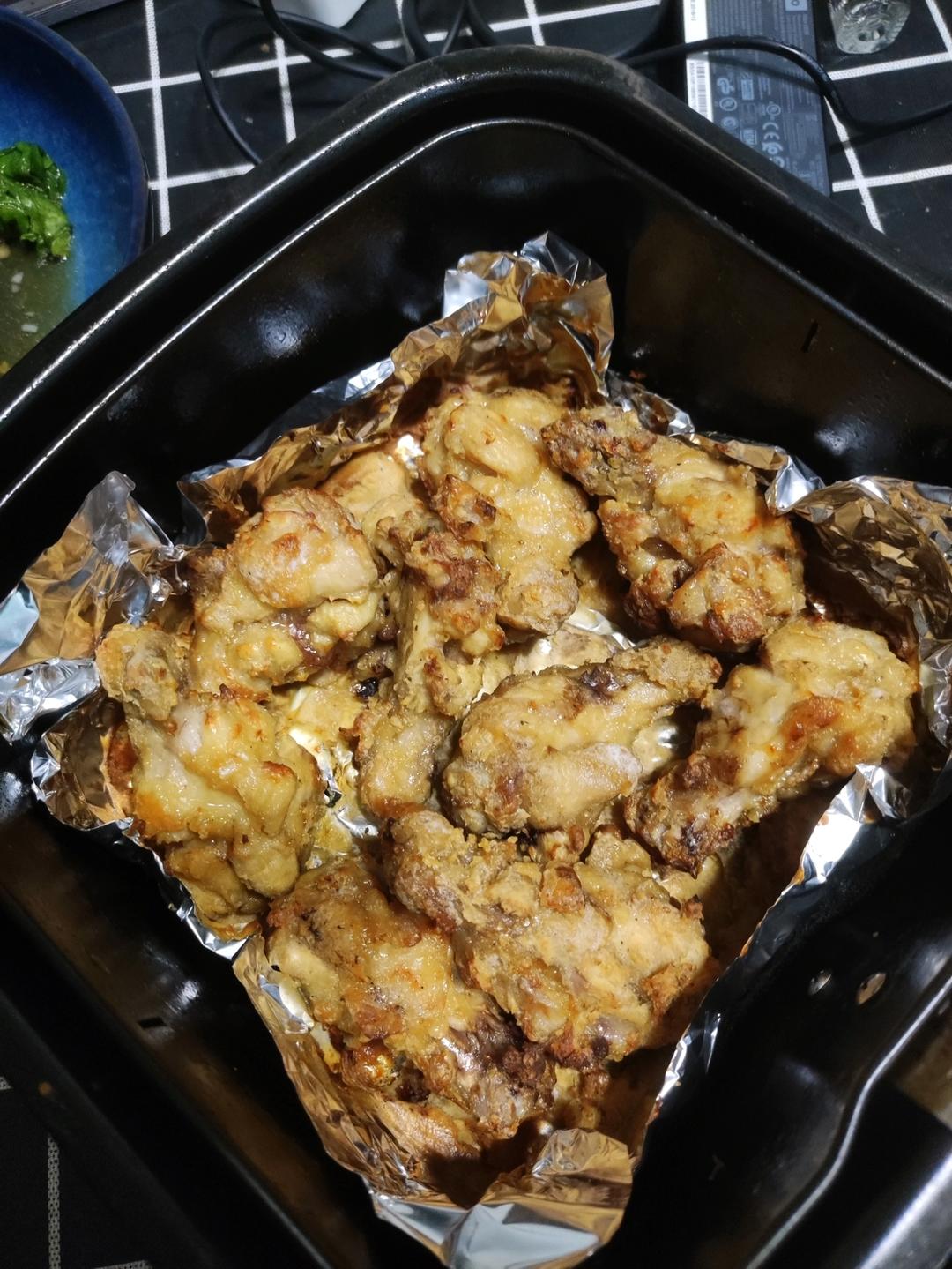 烤箱版·韩式双拼炸鸡❗️❗️❗️无油减脂