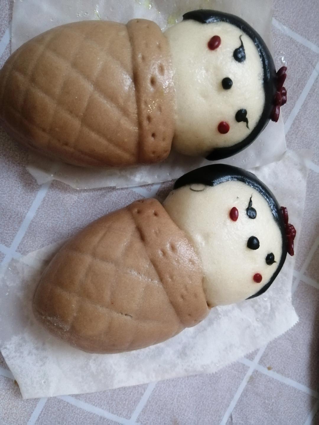 迪斯尼冰淇淋甜筒卡通馒头