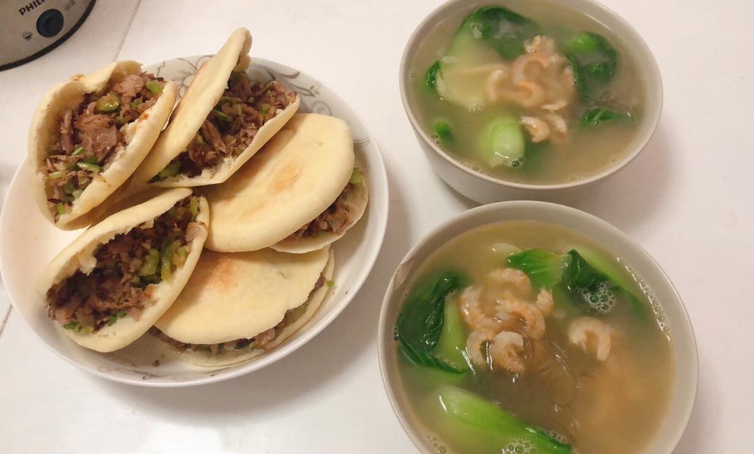 肉夹馍(白吉馍的制作)