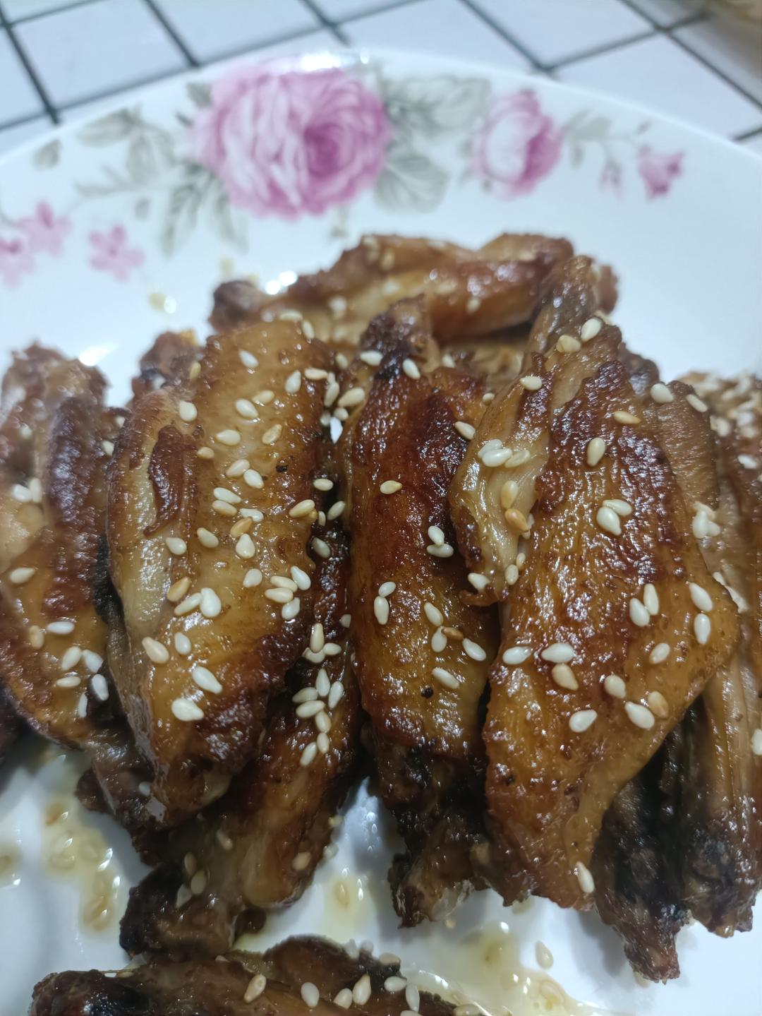 蜜汁鸡翅•不需要蜂蜜的蜜汁鸡翅